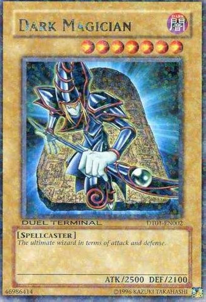 Amazon.com: Dark Magician - DT01-EN002 - Rare - 1st Edition